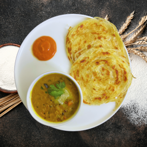 Korma Paratha - 2 Pieces of Kerala Parotta
