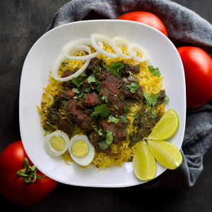 Gongura Chicken Biryani