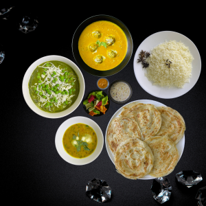 Diamond Combo Curry Platter