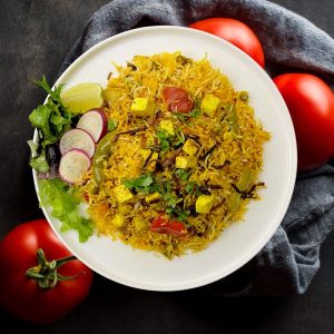 Vegetable Dum Biryani